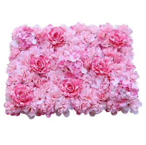 Offre Spéciale Simulation mariage fleur mur fleur rangée fond décoration murale fleur <span class=keywords><strong>tapis</strong></span> - Product Image 3