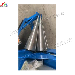 Macchina Professionale ed Efficiente per la Formatura di Coperture Industriali a Forma di Imbuto di Alta Qualità, Laminatrice per Piastre Coniche - Product Image 3
