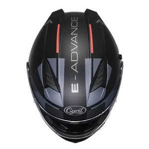 3C หมวกกันน็อคขี่มอเตอร์ไซค์สไตล์เรโทรครึ่งใบหมวกนิรภัยจักรยานไฟฟ้าสำหรับขี่มอเตอร์ไซค์สี่ฤดู - Product Image 5