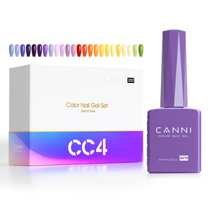 CANNI HEMA FREE Gel <span class=keywords><strong>Kit</strong></span> 9ml CC1-CC6 Set Soak Off UV LED <span class=keywords><strong>Semi</strong></span> <span class=keywords><strong>Permanent</strong></span> Gel <span class=keywords><strong>Vernis</strong></span> à Ongles Pastel Gelée <span class=keywords><strong>Vernis</strong></span> Palette de Couleurs - Product Image 5