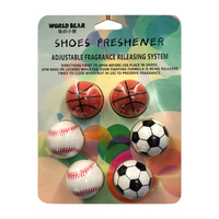 Boules désodorisantes pour chaussures, sacs de sport, tiroirs et casiers, désodorisant en boule torsadée