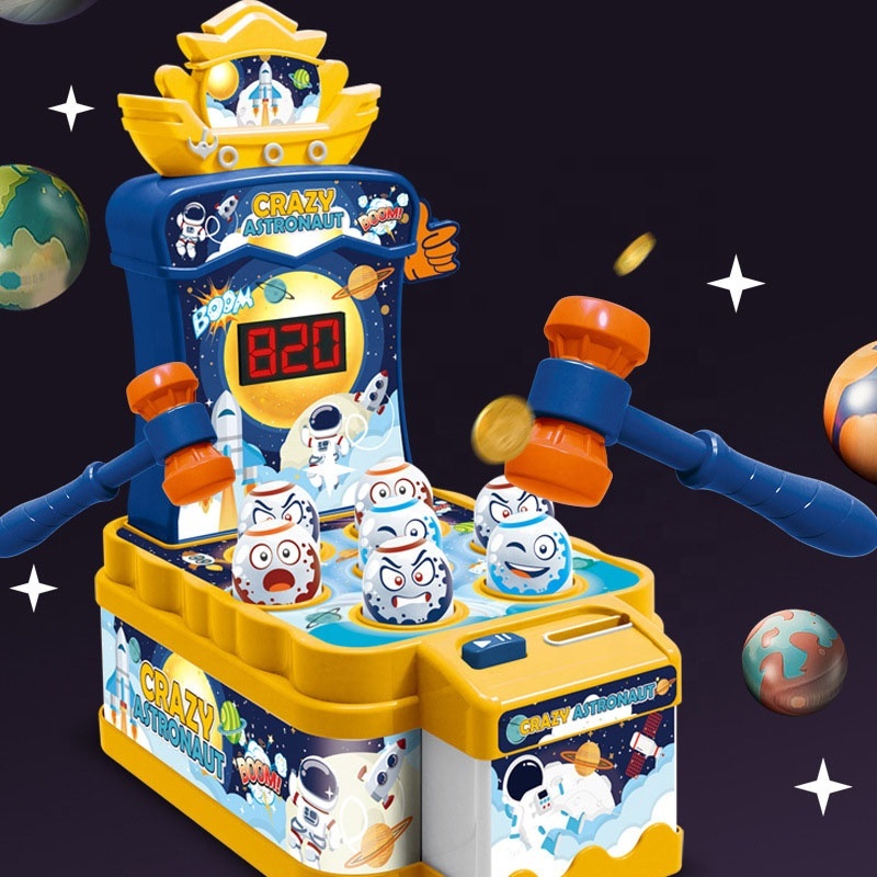 Juego Atrapa El Topo Electrónico Con Luces Y Sonidos - Martillo Interactivo Para Niños, Desarrolla Coordinación Y Velocidad Juego Atrapa El Topo Electrónico Con Luces Y Sonidos - Martillo Interactivo Para Niños, Desarrolla Coordinación Y Velocidad