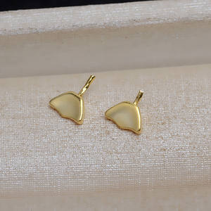 Accesorios Hechos a Mano, Plata S925, Cola de Pez, Perla Barroca, Bandeja Vacía Versátil para Joyería, 1 Par 4228 - Product Image 4