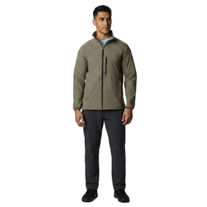 Vêtement de mode Nouveau design Service OEM Logo personnalisé Veste softshell pour homme imperméable respirante d'extérieur 2026 - Product Image 1