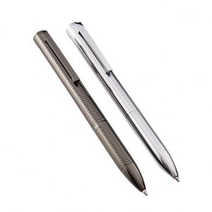 Luxury Promotional Business Office Stationery Gift German Ballpoint <b>Silver</b> Metal <b>Pen</b> for Business - Product Image 5