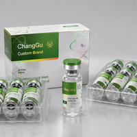 Étiquette personnalisée BL-128 Rreta GH pour emballage de 2 ml, 3 ml, 2 flacons, 3 flacons, 10 flacons, étiquette de flacon de peptide pour flacon en verre de 3 ml