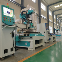 NOUVEAU JCX-L12 Linéaire ATC 1325 Machine à bois CNC Routeur Machine à bois Gravure pour meubles