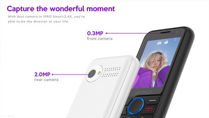 K2 4G bàn phím điện thoại Nhà máy mới nhất 2.4 inch di động Kai OS Wifi tính năng điện thoại - Product Image 5