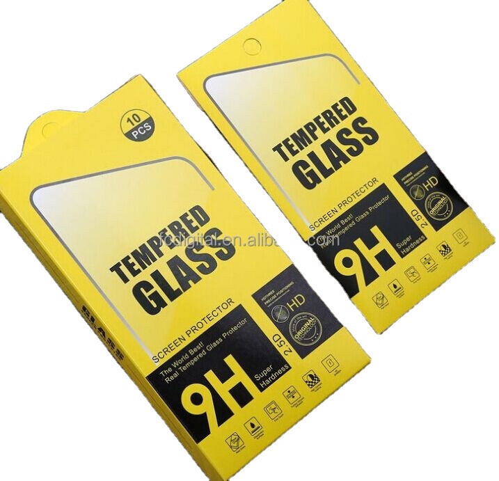 Розничная упаковка бумажная упаковка для защиты экрана из закаленного стекла (только пакет не включает закаленное стекло)