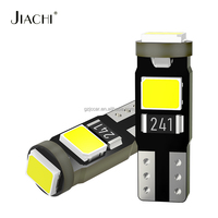 Ampoules LED JIACHI Super Lumineuses 2835 T5 0.5W DC12V pour Tableau de Bord Automobile, Lampes d'Indication de Panneau d'Instruments, Feux d'Avertissement de Voiture