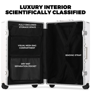 <strong>Multifunctional</strong> Front Open Lid PC Aluminum Frame Trolley <strong>Suitcase</strong> 18/20Inch Computer Boarded Luggage Universal Wheel Travel Case - Product Image 5