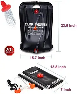 Outdoor Camping Reisen Ultraleichte PVC Haustiere Tragbare Heiß heizung Solar Dusch tasche