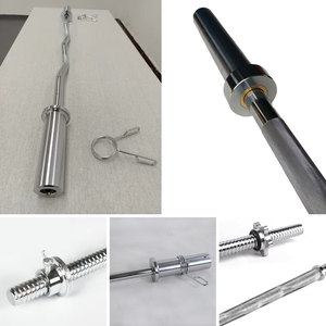 <span class=keywords><strong>Barre</strong></span> <span class=keywords><strong>EZ</strong></span> Courbe Olimpique Courte de 1,2 m, <span class=keywords><strong>Barre</strong></span> Courbe de 50 mm pour Entraînement <span class=keywords><strong>Biceps</strong></span> Triceps à Domicile - Product Image 5