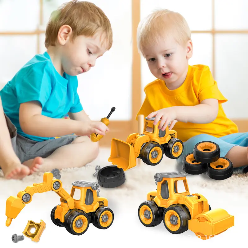 Ensemble de écrou de bricolage pour enfants, <span class=keywords><strong>camion</strong></span>-jouet de construction, <span class=keywords><strong>camion</strong></span> en plastique, jouet éducatif pour enfants, collection
