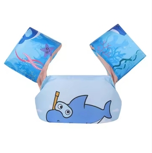 <strong>Infant</strong> Children's Canvas Buoyancy Arm Ring Floating Water Sleeve for Learning Swim Life Jacket Vest Outdoor Surfing Activities - Product Image 1