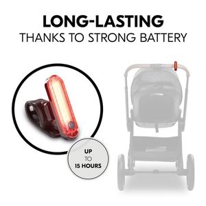 Reusable <b>USB</b> <b>Rechargeable</b> Bike Tail <b>Light</b> Custom Logo 4 Modes COB LED High Brightness Promotional Gift Elastic Strap Mount - Product Image 6