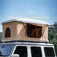 ABS Hartschalen-Dachzelt mit Wasserdichtem Oxford-Gewebe für SUV 4WD Offroad-Camping