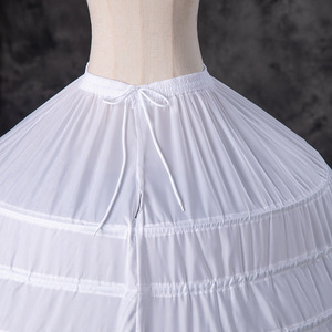 2024 nouveau White10 cerceaux jupons pour <span class=keywords><strong>robe</strong></span> <span class=keywords><strong>de</strong></span> <span class=keywords><strong>mariée</strong></span> grande taille moelleux Quinceanera robes sous-jupe Crinoline PettIcoat <span class=keywords><strong>cerceau</strong></span> jupe - Product Image 4