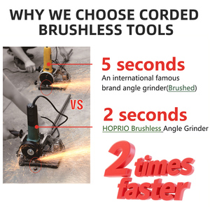 יצרן 125 מ "מ 1900w זווית חשמלית מקצועית מטחנת ac brushless זווית שחיקה/ליטוש כלי - Product Image 3