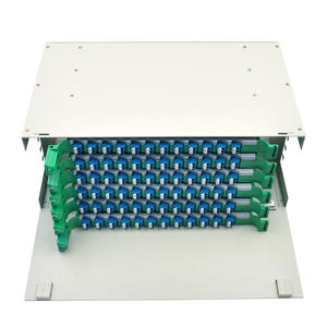 Cadre de distribution optique ODF à 72 ports en gros de Chine prix bon marché panneau de brassage de boîte de terminaison de <span class=keywords><strong>fibre</strong></span> réseau 4G - Product Image 1