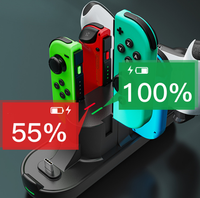 Station de charge universelle pour manette de jeu sans fil 6 en 1