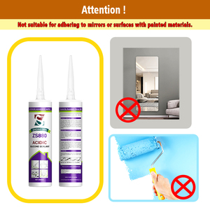 High Quality OEM Transparent Acetic <strong>Silicone</strong> Sealant 100% Acid <strong>Silicone</strong> Adhesive For Glass Bathroom PVC - Product Image 2