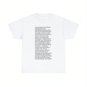 Maglietta divertente Weirdcore con meme, t-shirt sardonica e ironica per uomo e donna, idea regalo - Product Image 2