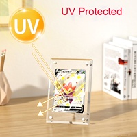 Support de Présentation Personnalisé en Acrylique Transparent pour Cartes Pokémon Individuelles – Écologique et Moderne