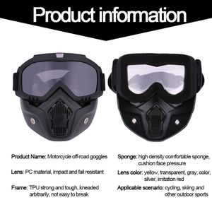 Gafas Deportivas para Exteriores, Resistentes al Viento, para Motociclismo, Snowboard, Ciclismo, Motocross, Gafas de Sol con Protección UV para Verano - Product Image 6