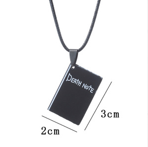 Quaderno <span class=keywords><strong>Death</strong></span> <span class=keywords><strong>Note</strong></span> di Yagami Light <span class=keywords><strong>L</strong></span> in 2 Misure, Cosplay Anime con Penna, Blocco <span class=keywords><strong>Note</strong></span> Promozionale per Scuola e Ufficio, Diario per Studenti - Product Image 2