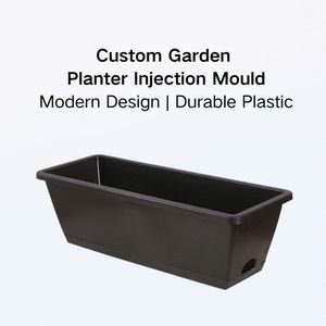 قالب حقن بلاستيكي مخصص لصنع أواني الزهور من البولي بروبيلين، قالب تشكيل احترافي للحدائق - Product Image 3