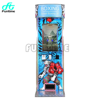 Jeux de sport d'intérieur pour adultes à pièces Ultimate Big Punch Machine de jeu de boxe Redemption Machine d'entraînement de boxe Machine d'arcade