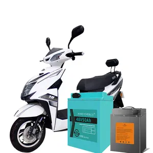 快速充电电子摩托车电池1000w-3000w 48V 30AH 50AH 70Ah踏板车船三轮车叉车锂离子电池带BMS