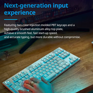 Teclado Inalámbrico para Juegos Logitech G915 X LIGHTSPEED TKL de Perfil Bajo, Conectividad Trimodal, Interruptores Mecánicos, LIGHTSYNC RGB - Product Image 3