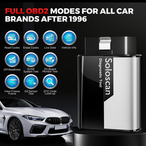 Kingbolen SoloScan per <span class=keywords><strong>BMW</strong></span> Bluetooth OBD2 Scanner bidirezionale strumento di scansione tutto il servizio di Reset - Product Image 5