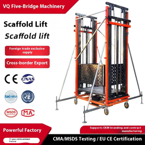 Điện 12M thủy lực di động nâng độc quyền xuất khẩu giàn giáo cho ngoài trời cao làm việc kho hàng hoist - Product Image 2