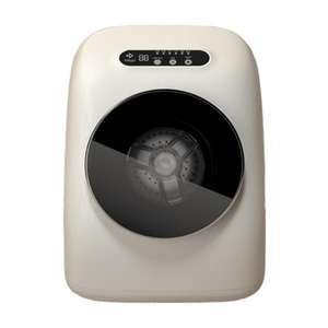 Lave-linge et sèche-linge intégré compact et portable, lave-linge à tambour pour le nettoyage des chaussettes, des sous-vêtements, des vêtements pour bébé - Product Image 6