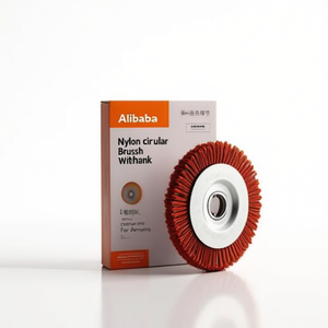 Nylon Circular <b>Brush</b> With Shank 6 Mm Abrasive For Metal Polishing - Product Image 2