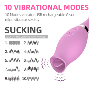 Clit Sucker vajina emme vibratör klitoris stimülatörü Oral meme seks oyuncakları yetişkinler için 18 kadın Masturbator ürünleri - Product Image 4
