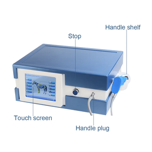 Appareil de thérapie par ondes de choc vétérinaire <span class=keywords><strong>portable</strong></span>, appareil de thérapie par ondes de choc vétérinaire équine pour cheval - Product Image 2