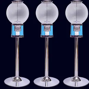 Bulk Candy Dispenser and Toy Vending Machine Supplies Includes Bubble Gum and Gumball Machine Components