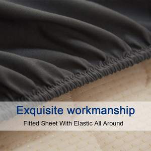 China Manufacture Customized <strong>Super</strong> Soft Luxury Egyptian 6pcs Microfiber Bed <strong>Sheet</strong> Set - Product Image 6