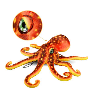 Fabriek Direct Hoogwaardige Realistische Octopus Pluche Speelgoed Levensechte Knuffel Voor <span class=keywords><strong>Aquarium</strong></span> Cadeauwinkel Vis <span class=keywords><strong>Aquarium</strong></span> Speelgoed - Product Image 2