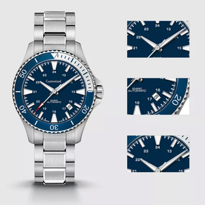 Reloj Automático con Fecha, Acero Inoxidable, Resistente al Agua 10ATM, para Hombre y Mujer - Product Image 3