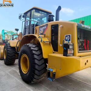 Chargeuse sur pneus CAT 966H d'occasion, moteur d'origine, chargeuse frontale robuste pour la construction et la manutention de matériaux - Product Image 4