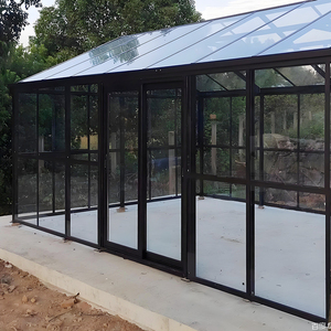 Veranda in Lega di Alluminio per Esterni Yuantai con Vetro Temperato Impermeabile e Isolante Termico per <span class=keywords><strong>Progetti</strong></span> di Ville, Cortili, Giardini e Balconi - Product Image 4