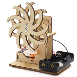 Kit de modèle de générateur de turbine hydroélectrique - Jouet d'expérimentation scientifique pour l'éducation STEM, construction en métal et bois, unisexe, à partir de 5 ans - Product Image 3