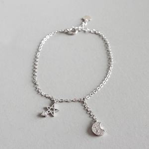 Korean 925 <b>Sterling</b> <b>Silver</b> <b>Bead</b> Unique <b>Bracelets</b> Jewelry for Women - Product Image 4