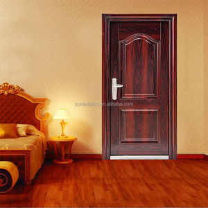 Puerta principal exterior moderna, diseños de puertas, puertas de entrada de hierro frontal, puerta de acero de seguridad para casa - Product Image 3