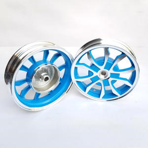 Jante de roue de moto, jante arrière en aluminium à 10 rayons, compatible avec GY6 - Product Image 6